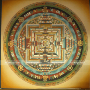 Kalachakra Mandala – Museum Quality 24K Gold Masterpiece Thangka