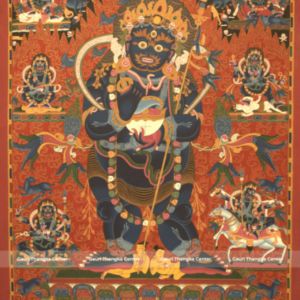 Mahakala Thangka – Traditional Hand-Painted Artwork