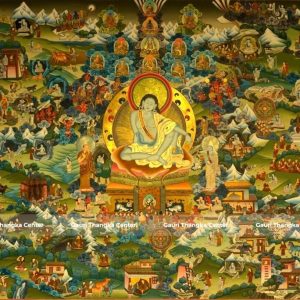 Milarepa – Traditional Narrative Thangka