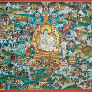 Milarepa – Traditional Narrative Thangka